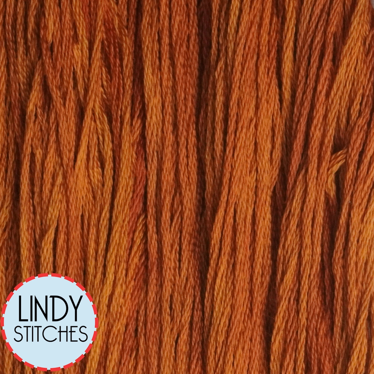 Pumpkin Pie 7059 Gentle Art Shaker Thread Overdyed Cotton Floss