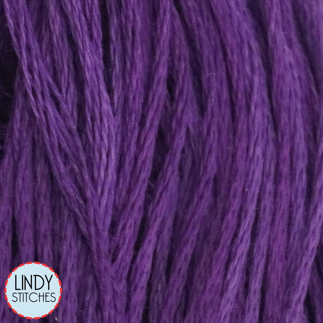 Purple Majesty Weeks Dye Works Floss Hand Dyed Cotton Skein 2329
