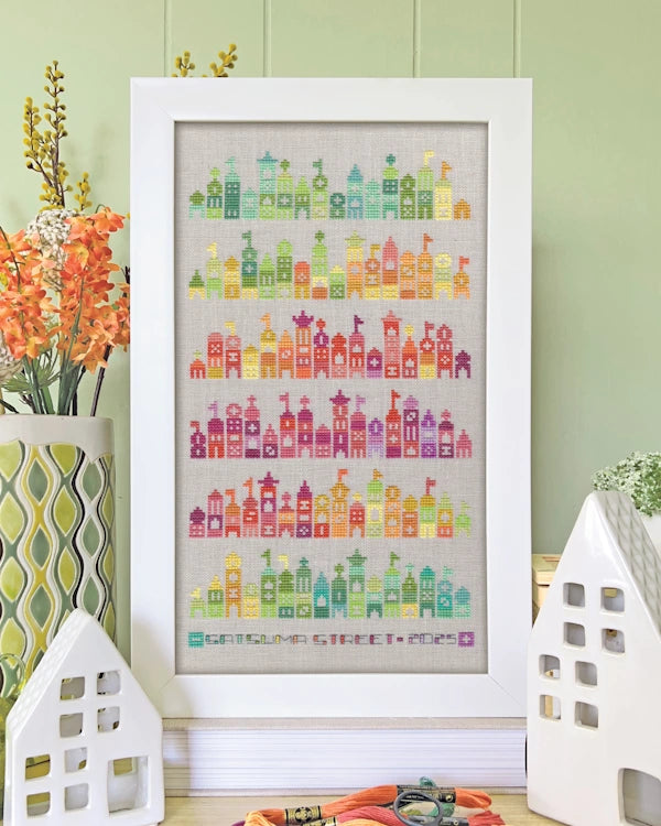 PREORDER Satsuma Street LOCAL CONDITIONS Cross Stitch Pattern Nashville Market