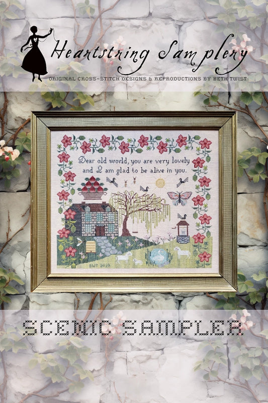 Scenic Sampler Cross Stitch Pattern by Heartstring Samplery