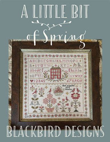 A Little Bit of Spring Cross Stitch by Blackbird Designs