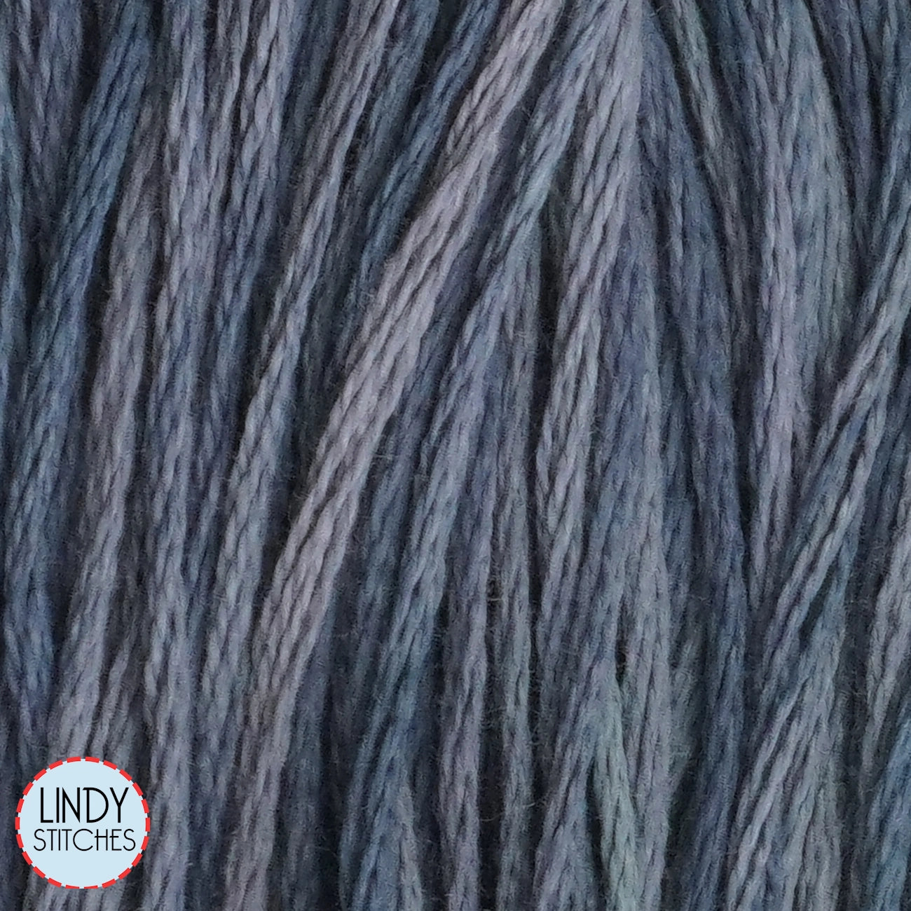 Shephard's Blue Weeks Dye Works Floss Hand Dyed Cotton Skein 2108a