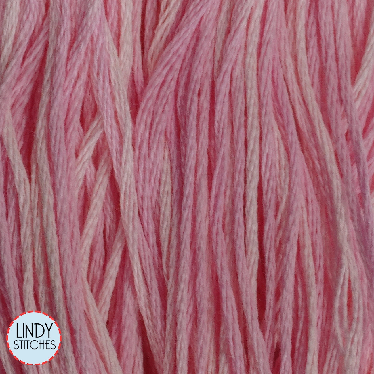 Sophia's Pink Weeks Dye Works Floss Hand Dyed Cotton Skein 1138