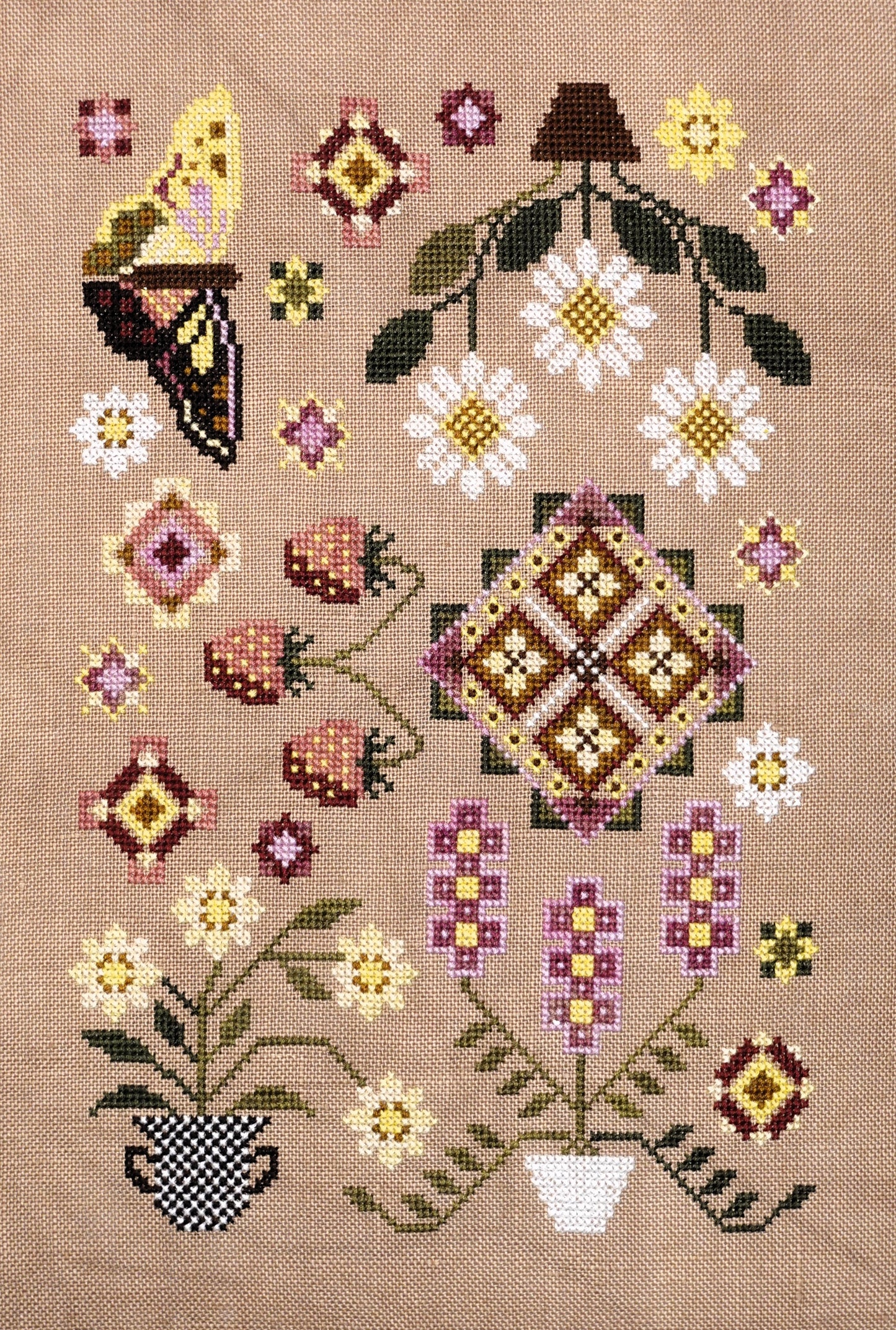 Artsy Housewife SPRING FEELS Cross Stitch Pattern Nashville Market