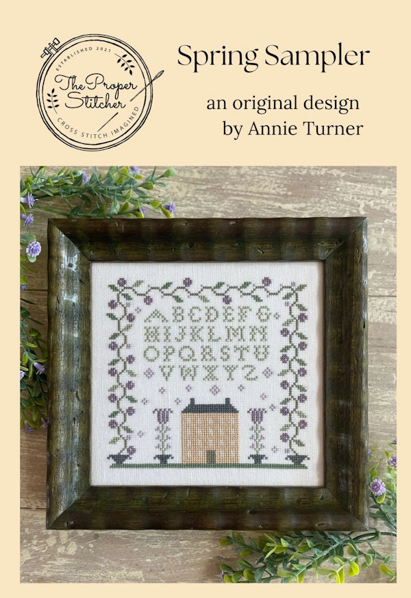 SALE Spring Sampler by The Proper Stitcher Cross Stitch Pattern