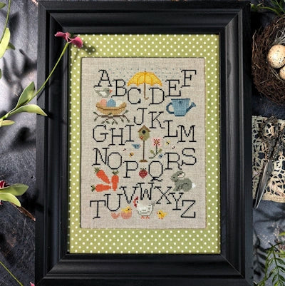 Spring Sampler cross stitch pattern by Puntini Puntini Nashville Market
