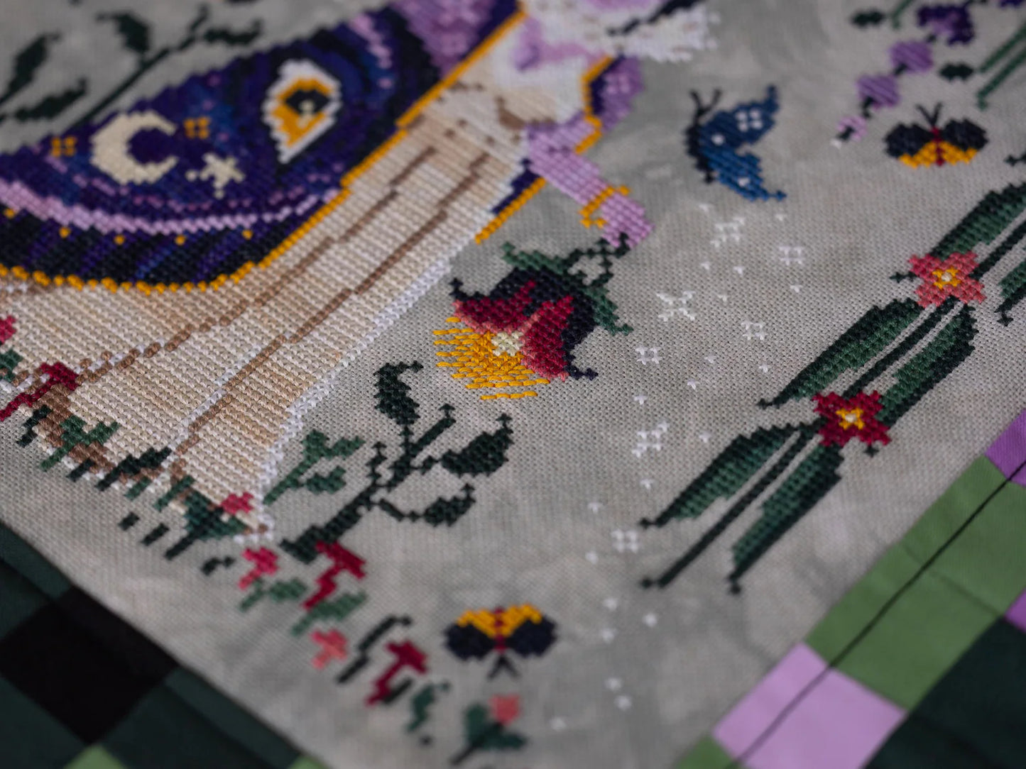 The Sylph Queen by Sprouting Lupine Cross Stitch Pattern