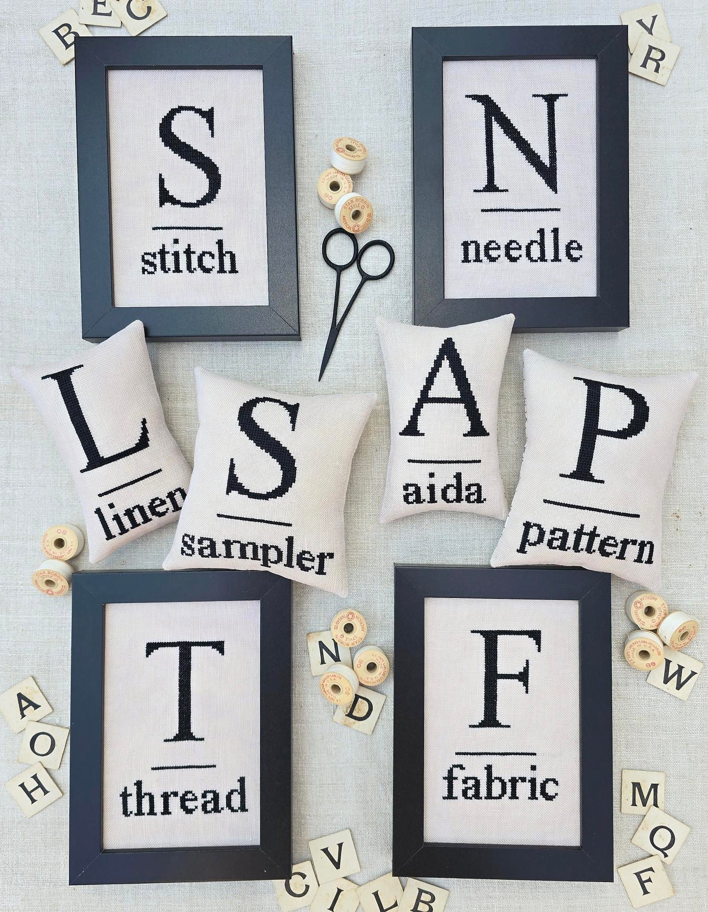 Stitcher's Glossary Cross Stitch Pattern by Hello from Liz Mathews Nashville Market
