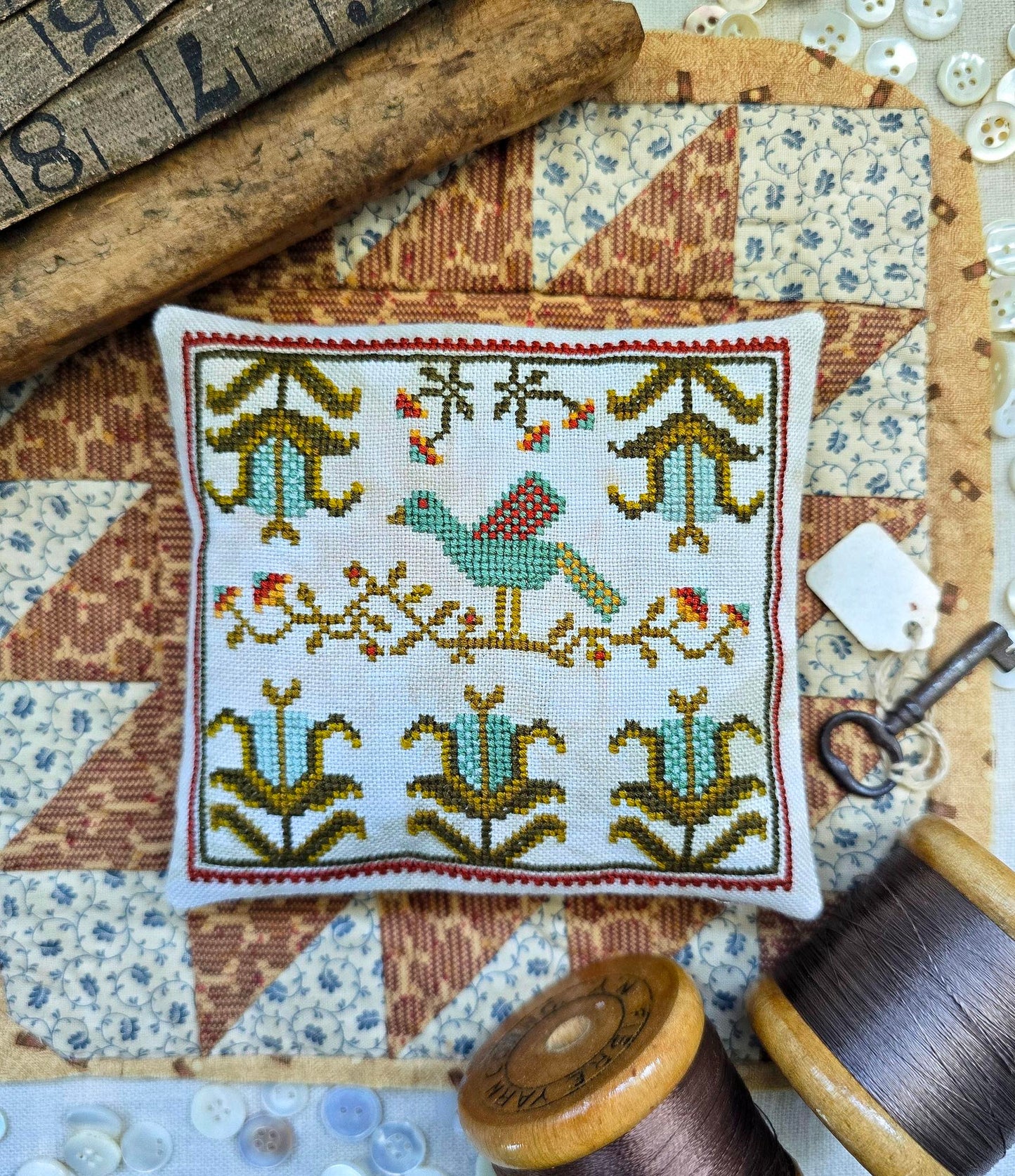 Stitcher's Prayer Cross Stitch Pattern by Carriage House Samplings