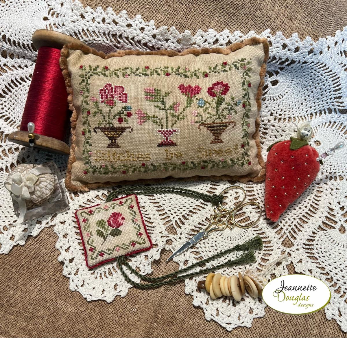 Stitches Be Sweet by Jeannette Douglas Designs Nashville Market