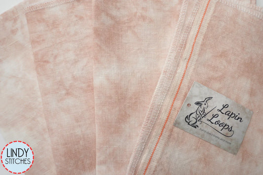 36 count Stone Fruit Edinburgh Linen by Lapin Loops Cross Stitch Fabric