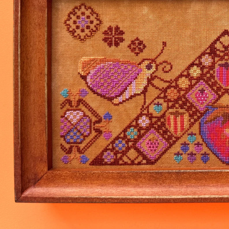 Strawberry Mountain cross stitch pattern by JED XStitch