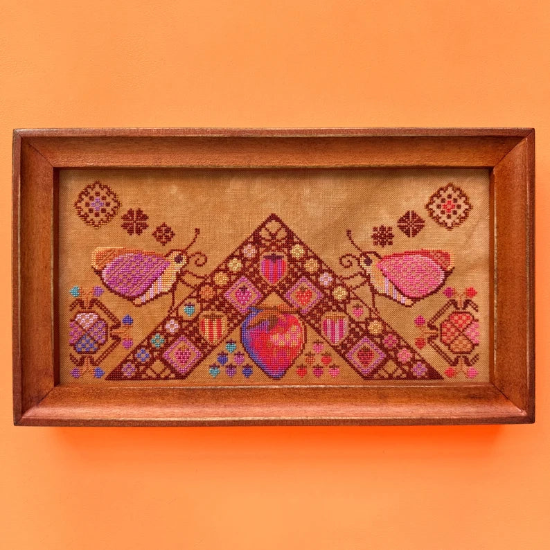 Strawberry Mountain cross stitch pattern by JED XStitch