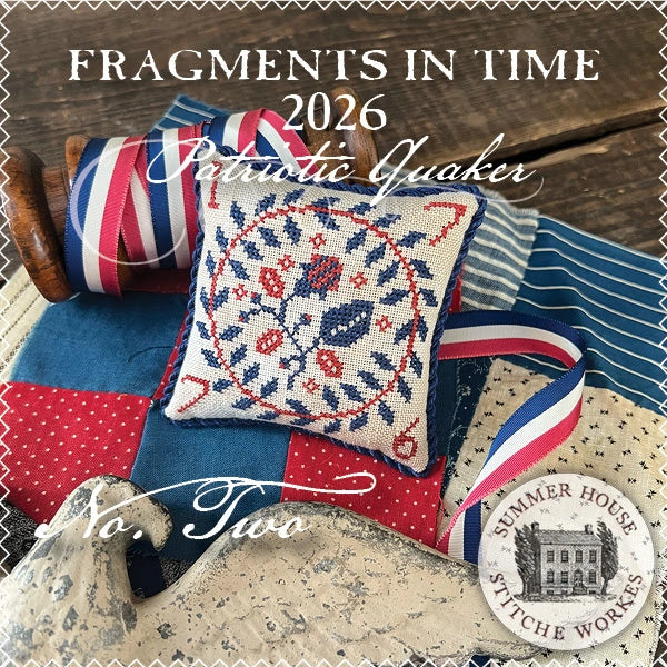 Summer House Stitche Workes FRAGMENTS IN TIME 2026 #2 Cross Stitch Pattern