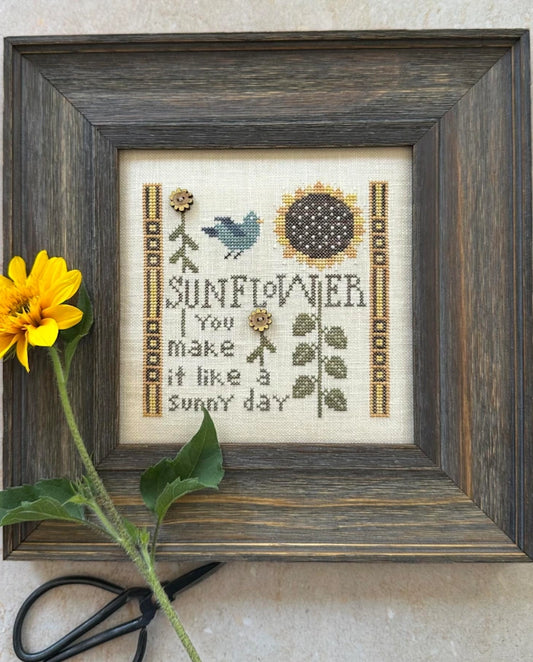 Sunny Day Cross Stitch Pattern by Heart In Hand