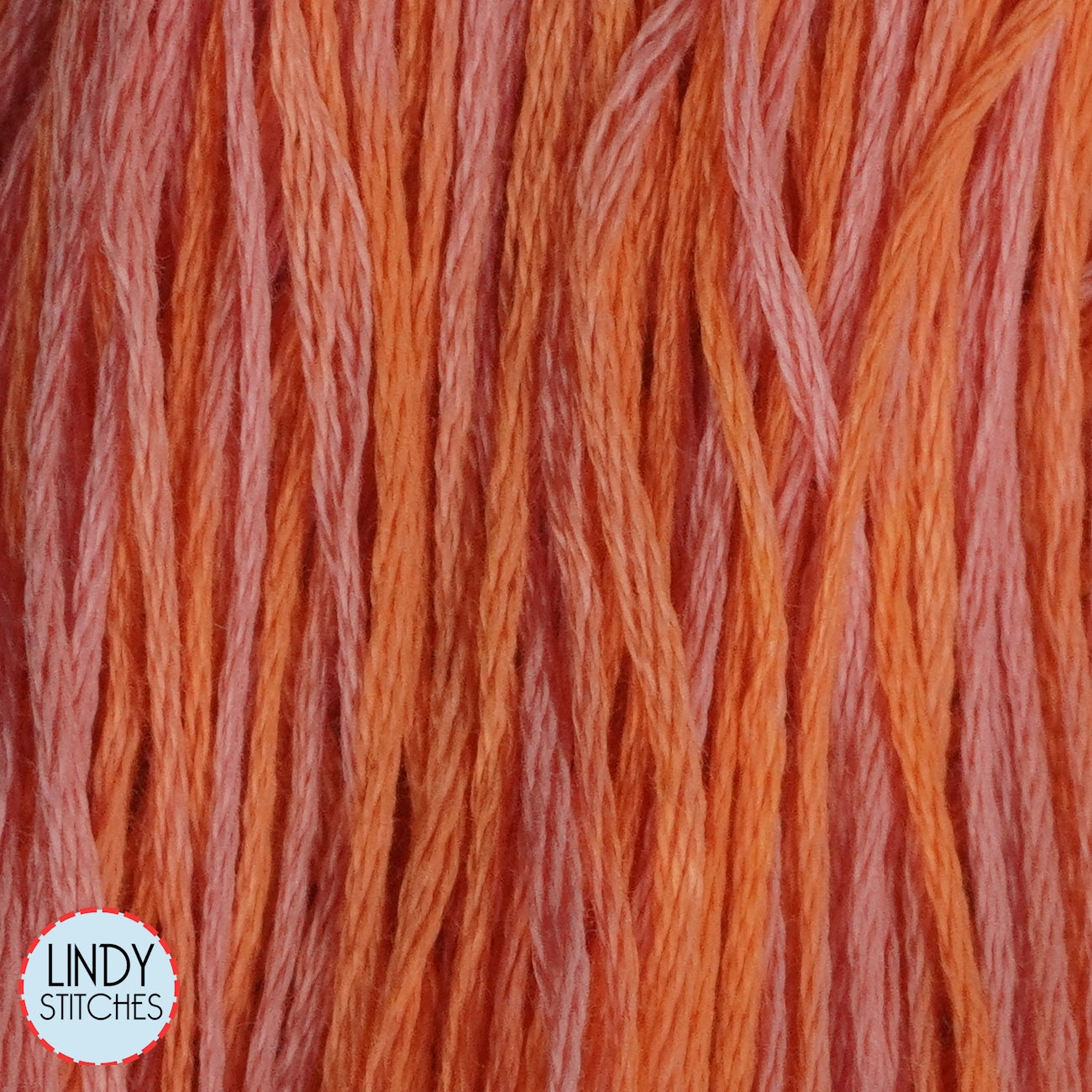 Sunset Weeks Dye Works Floss Hand Dyed Cotton Skein 2246