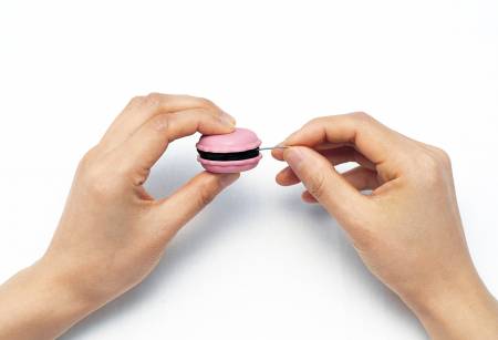 Sweet n Sharp Macaron by Clover Needle Sharpener