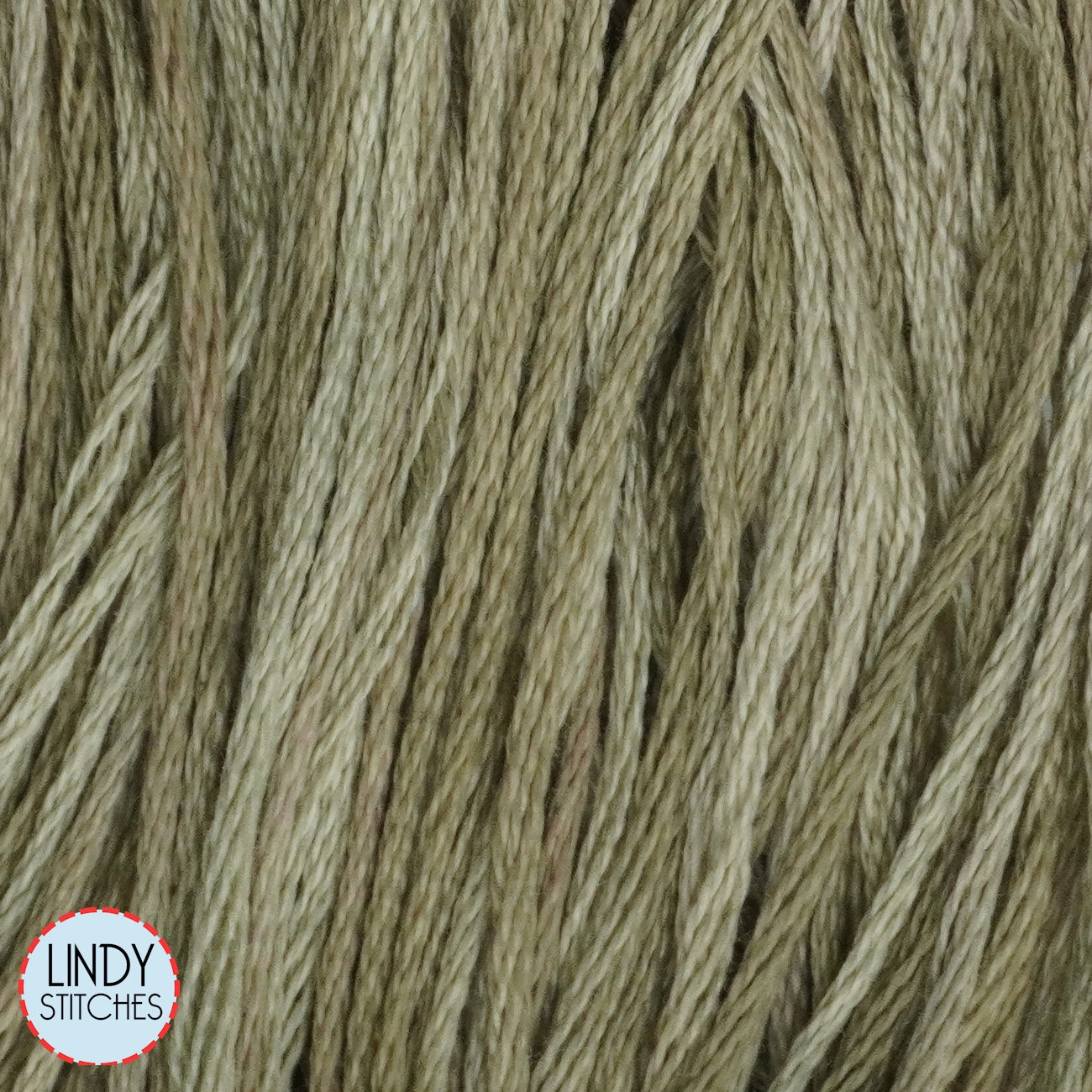 Taupe Weeks Dye Works Floss Hand Dyed Cotton Skein 1196