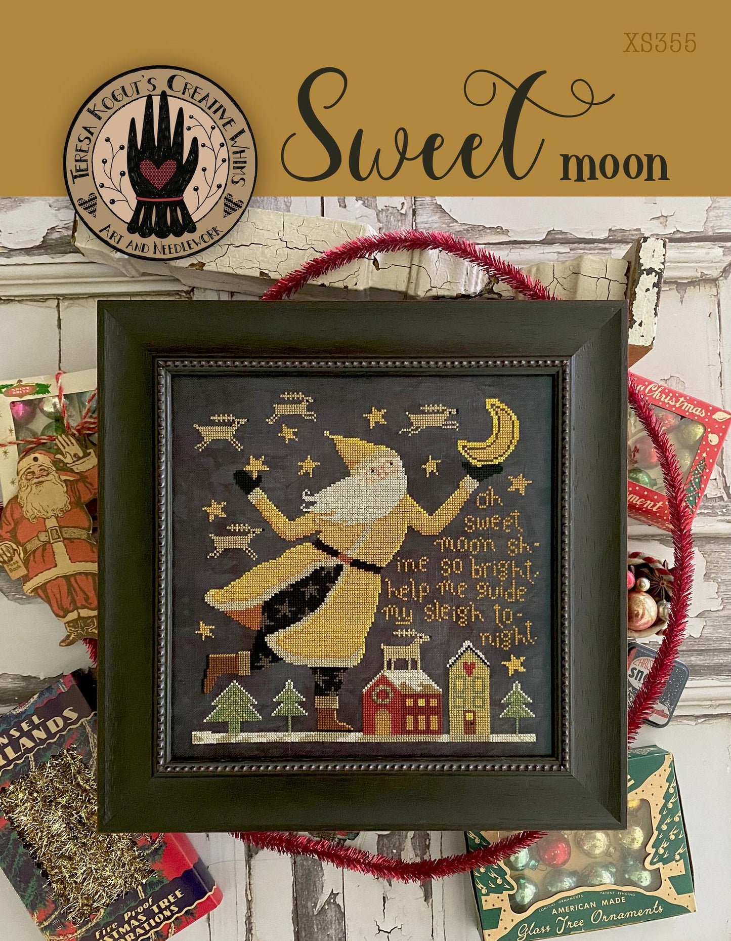 PREORDER Sweet Moon Teresa Kogut Cross Stitch Pattern