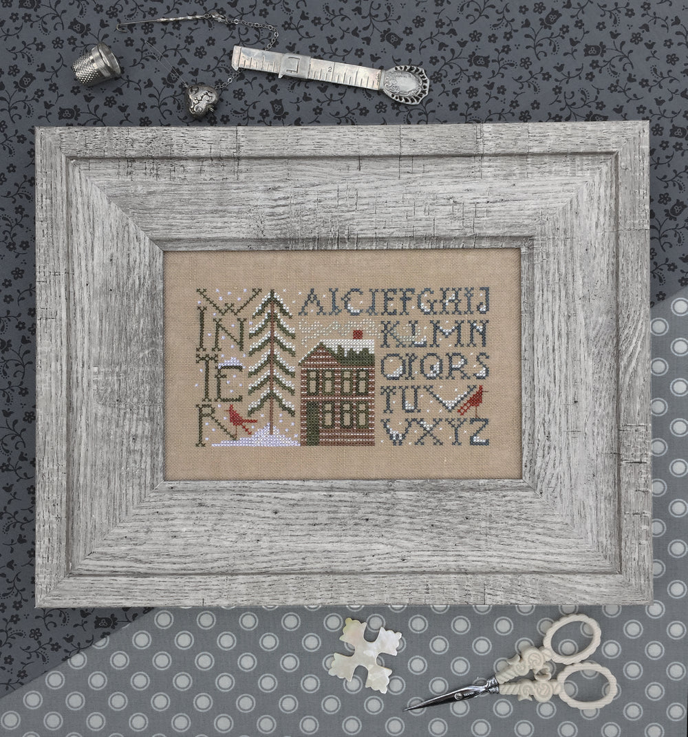 Simply Winter Cross Stitch Pattern by The Drawn Thread