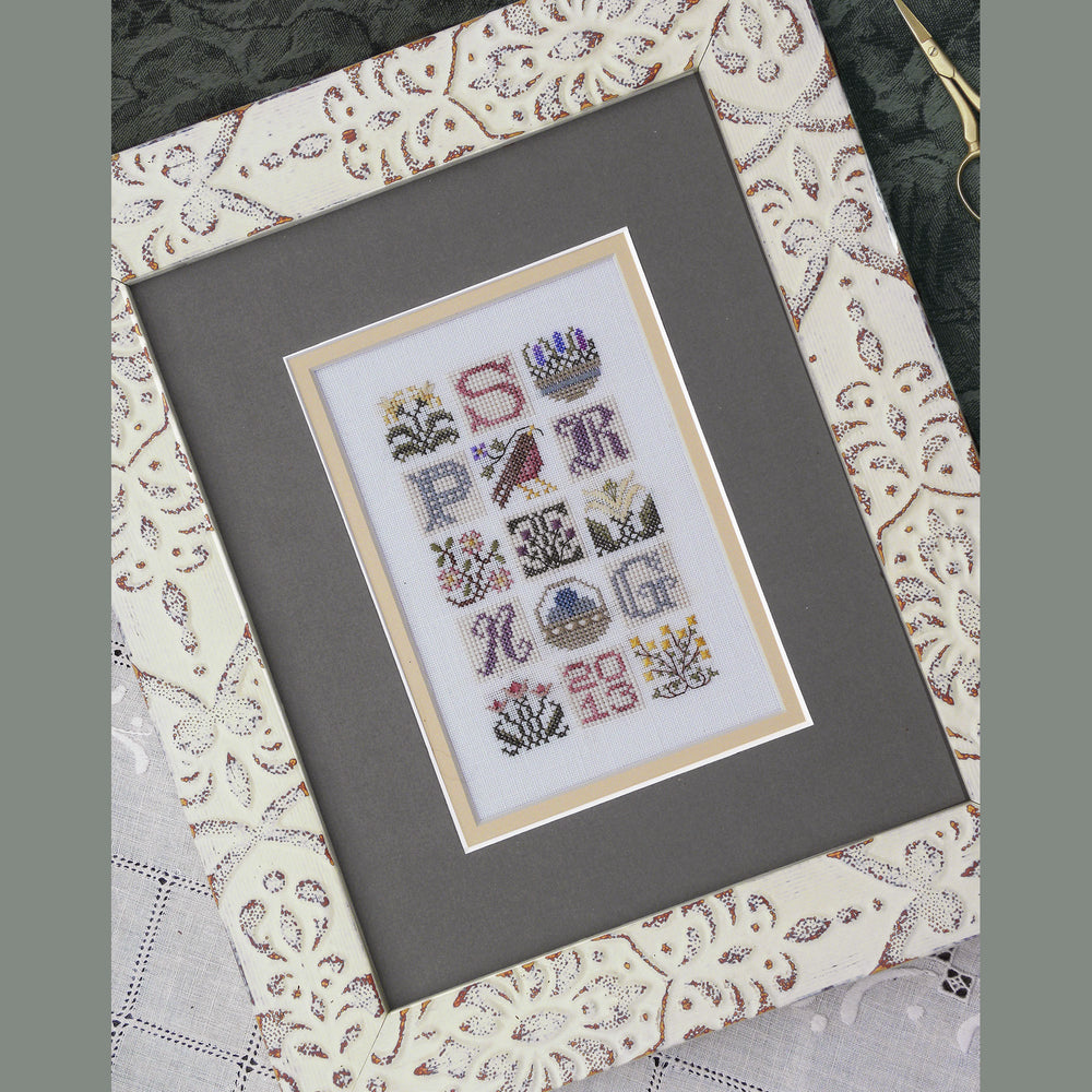 Spring Jumble Cross Stitch Pattern by The Drawn Thread
