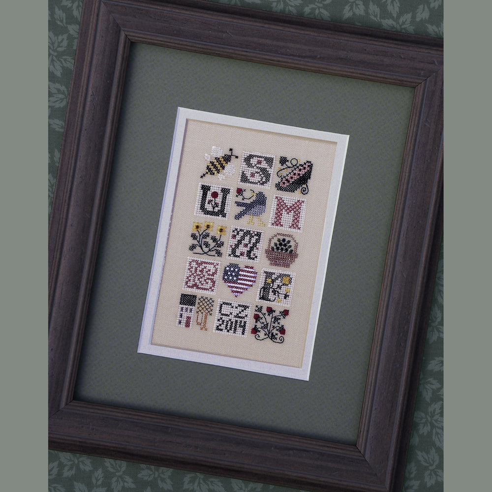 Summer Jumble Cross Stitch Pattern by The Drawn Thread