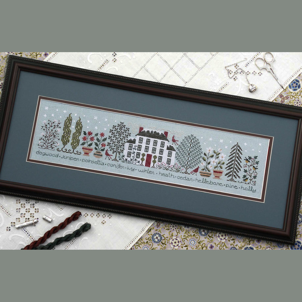 Winter Garden Cross Stitch Pattern by The Drawn Thread
