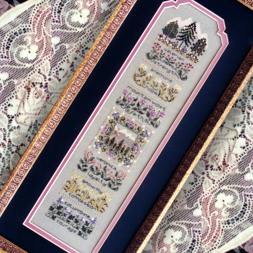Alpine Garden Cross Stitch Pattern by The Drawn Thread