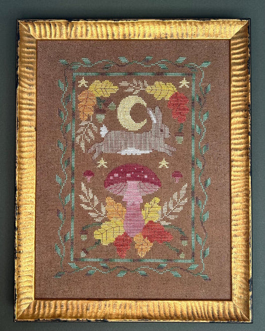 The Stitchin' Kitten Designs MOONLIT GLADE Cross Stitch Pattern