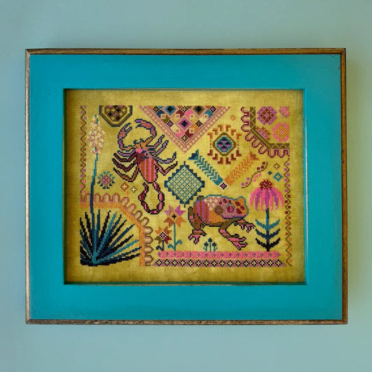 The Scorpion and the Frog cross stitch pattern by JED XStitch