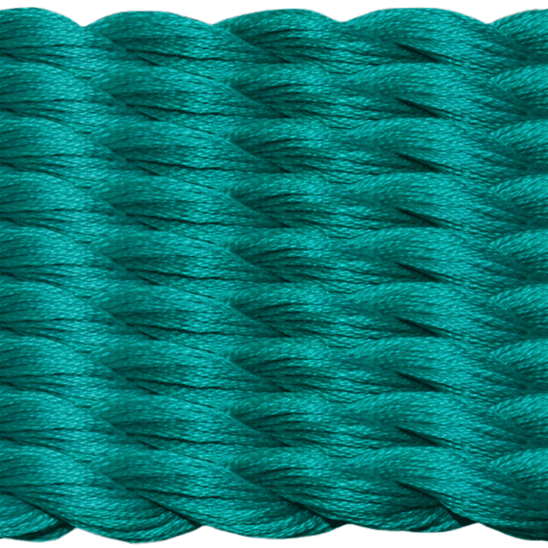 Turquoise Threadworx Hand Dyed Cotton Floss Skein 5 Yards 01058