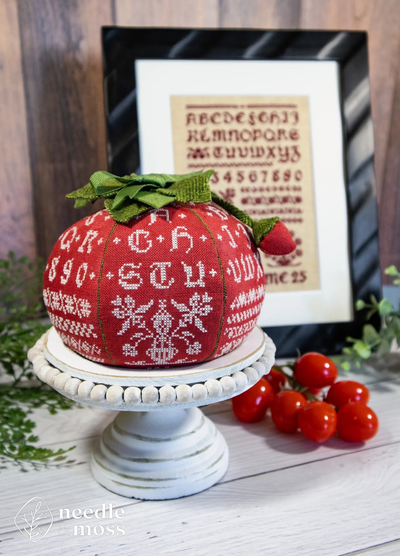 Needle and Moss TOMATO-TOMAHTO Cross Stitch Pattern