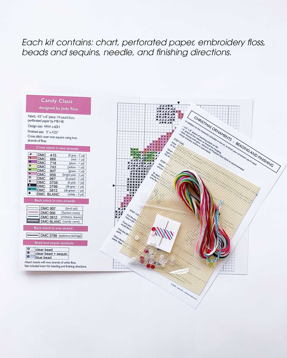 Tree Topper Satsuma Street Cross Stitch Ornament Kit