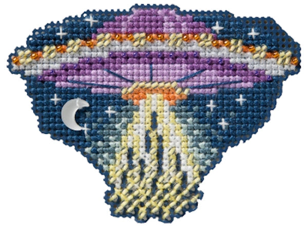 UFO Mill Hill Ornament Beads Cross Stitch Kit