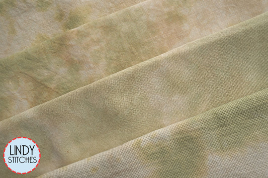 32 count Picture This Plus Veldt Lugana Evenweave Hand Dyed Fabric