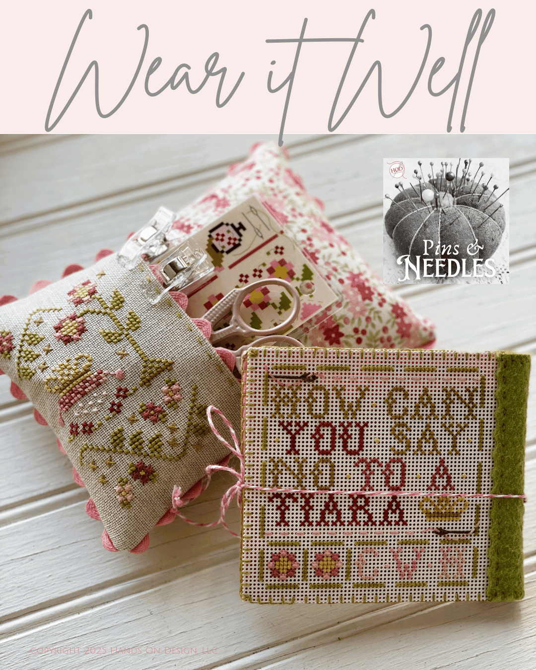Wear it Well Cross Stitch Pattern by Hands On Design Nashville Market