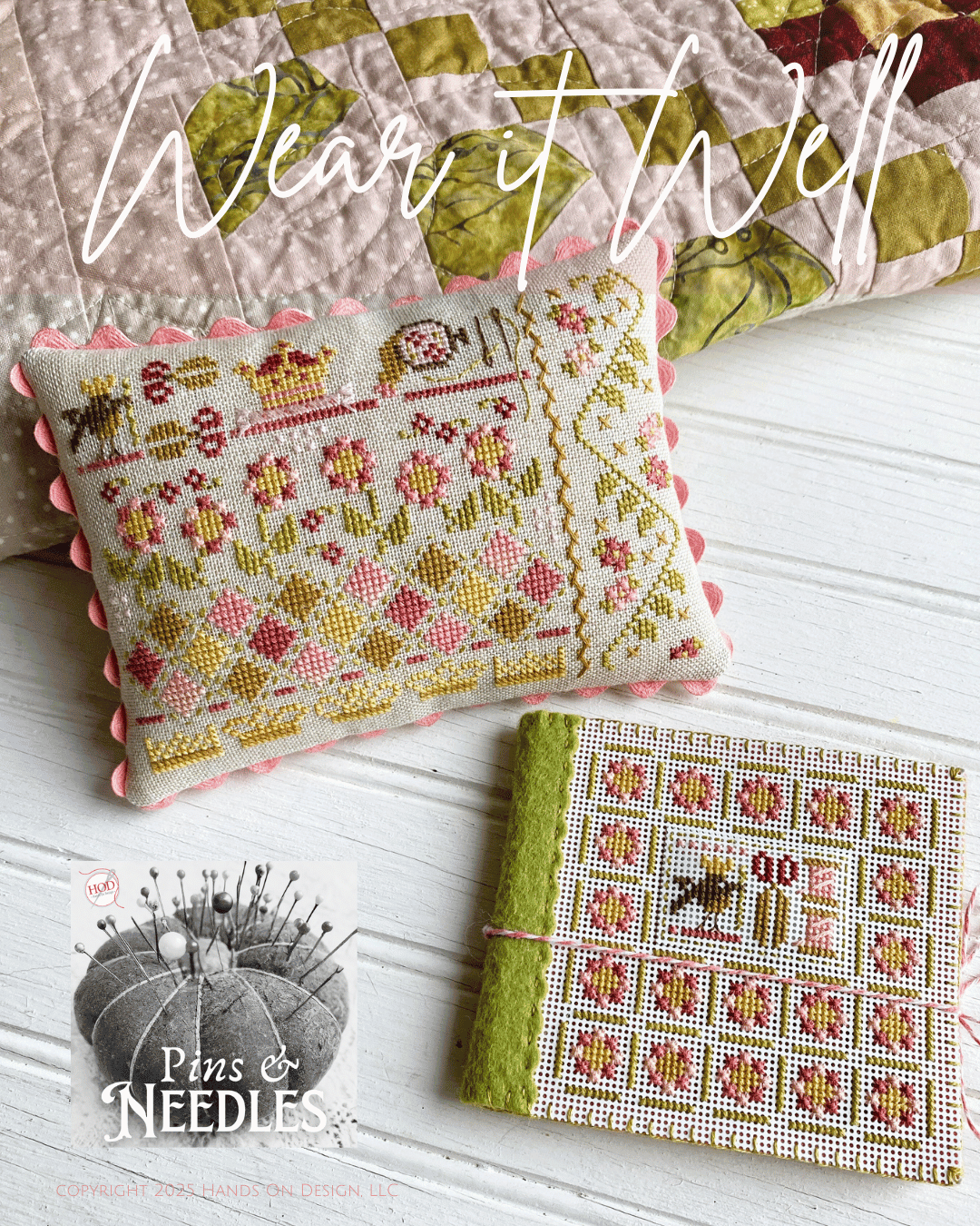 Wear it Well Cross Stitch Pattern by Hands On Design Nashville Market