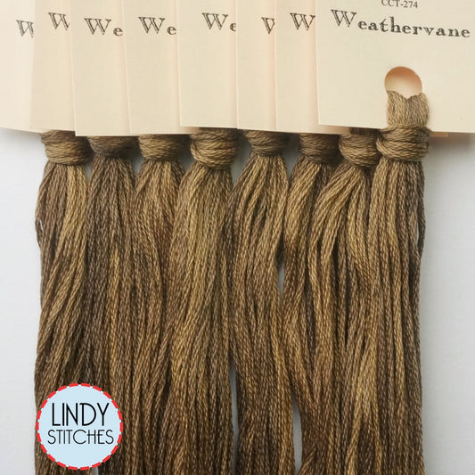 Weathervane Classic Colorworks Floss Hand Dyed Cotton Skein