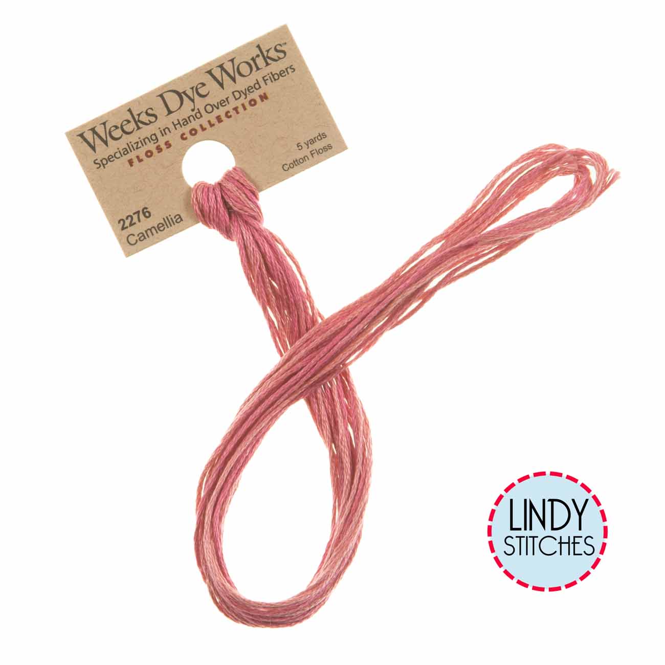 Carnellia Weeks Dye Works Floss Hand Dyed Cotton Skein 2276
