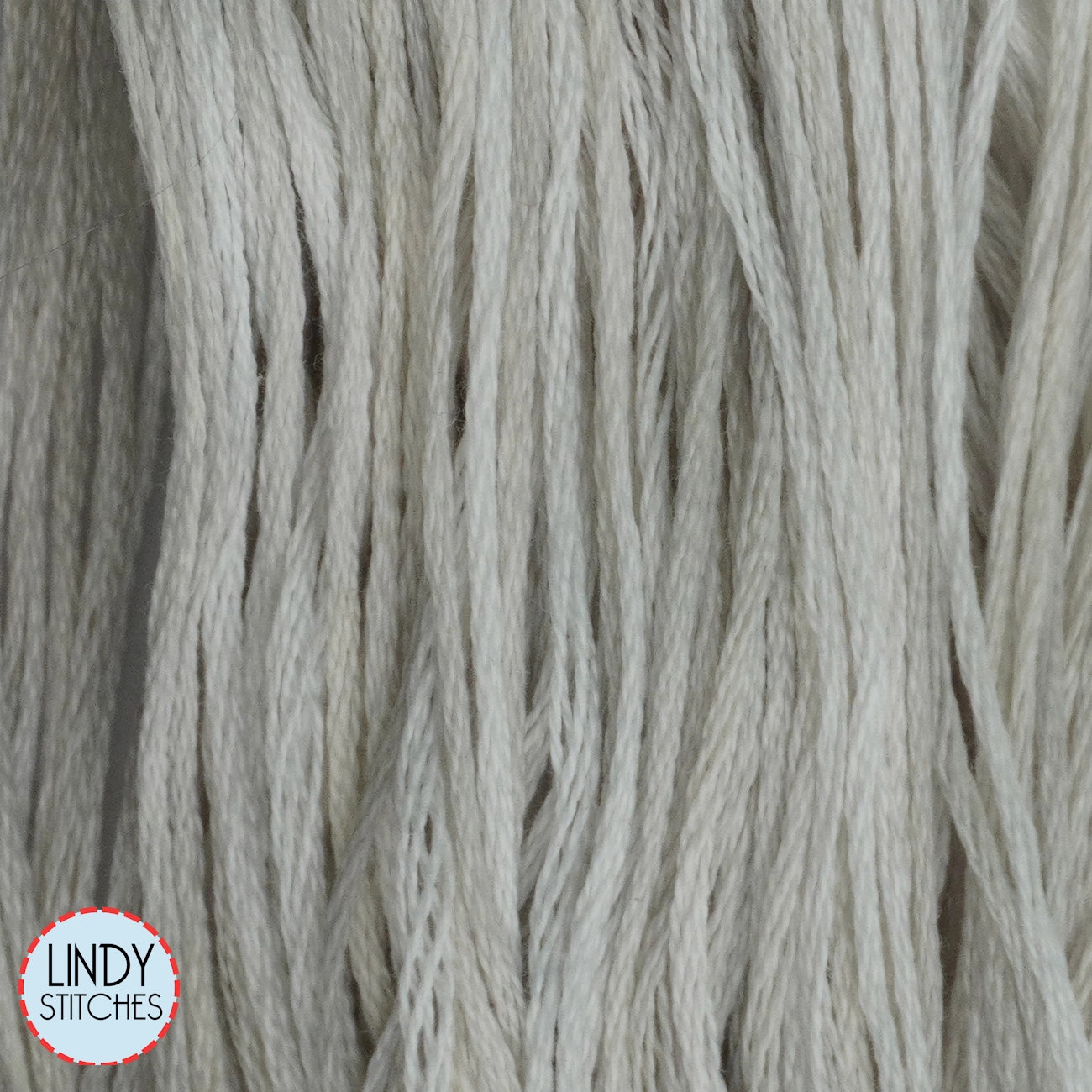 White Lightning Weeks Dye Works Floss Hand Dyed Cotton Skein 1088
