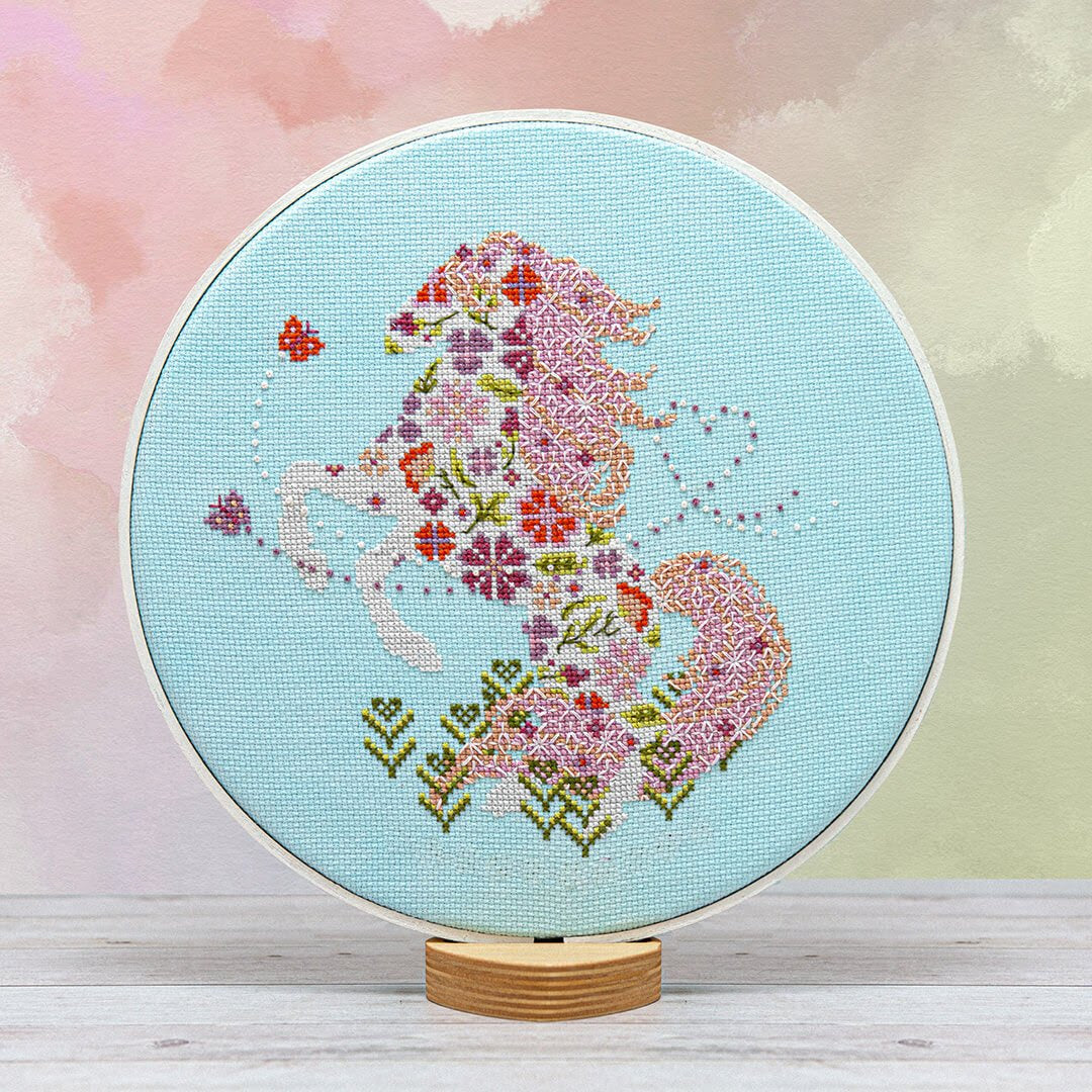 Wild & Free Cross Stitch Pattern by Counting Puddles Nashville Market