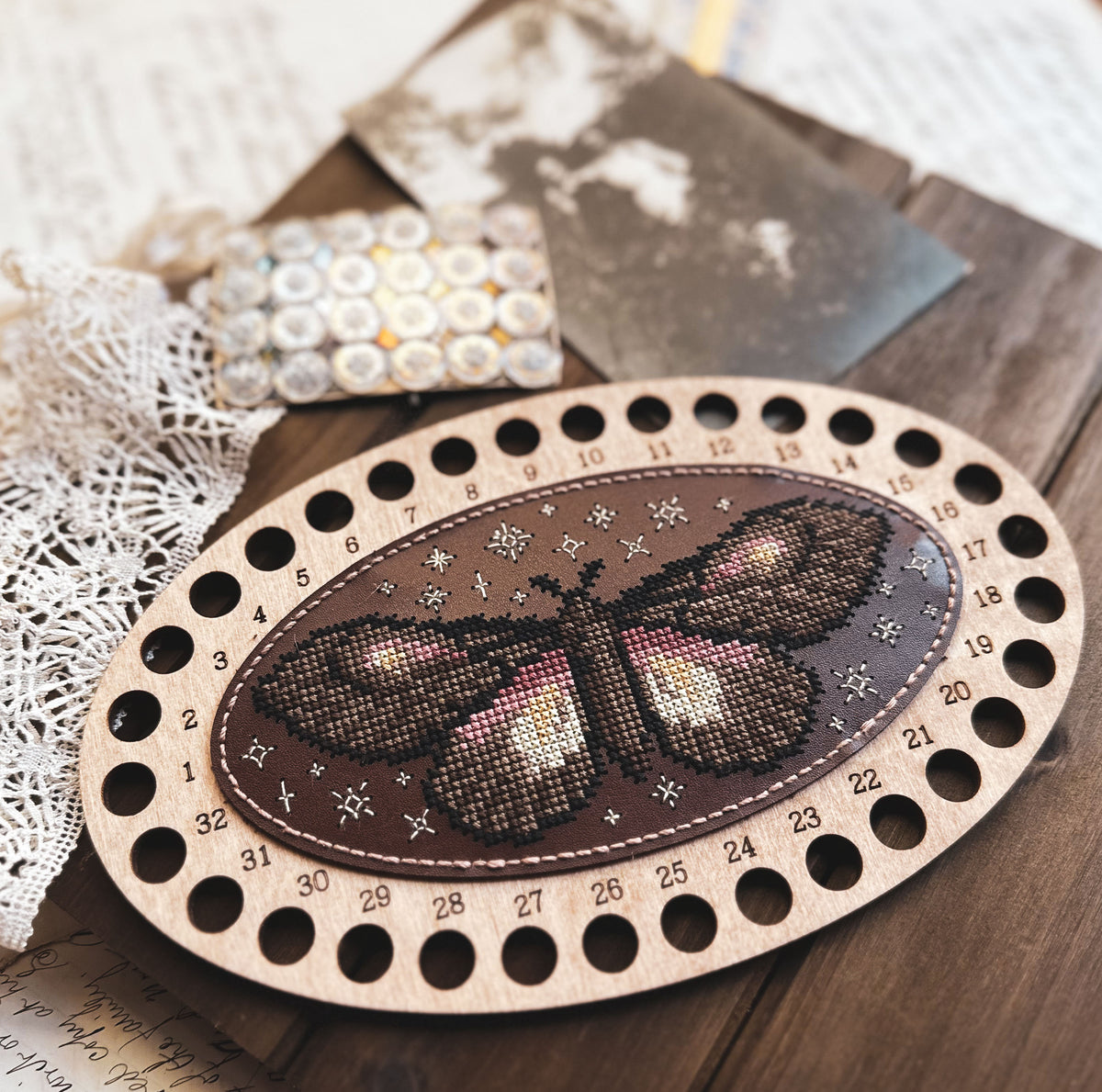 Wings of Inspiration Wooden Thread Board Kit