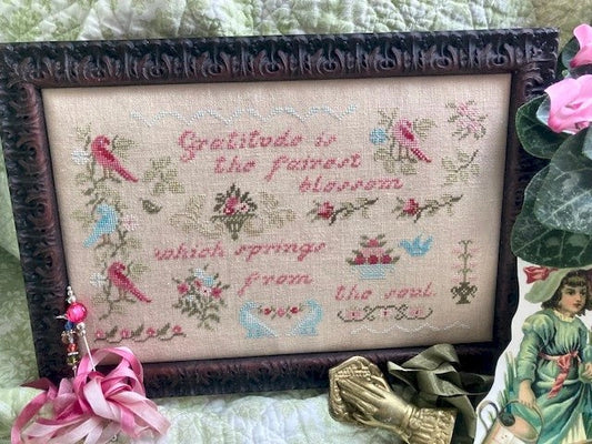 With Gratitude by JBW Cross Stitch Pattern Nashville Market
