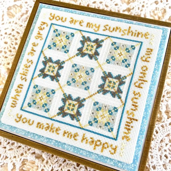 PREORDER You Are My Sunshine Cross Stitch Pattern by Sweet Wing Studio