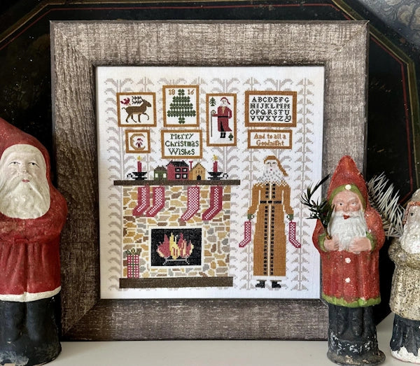 PREORDER Yuletide Stitching by Kathy Barrick Cross Stitch Pattern