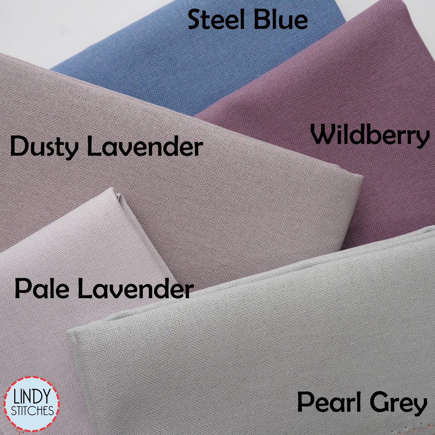 32 Count Dusty Lavender Lugana by Zweigart Cross Stitch Fabric