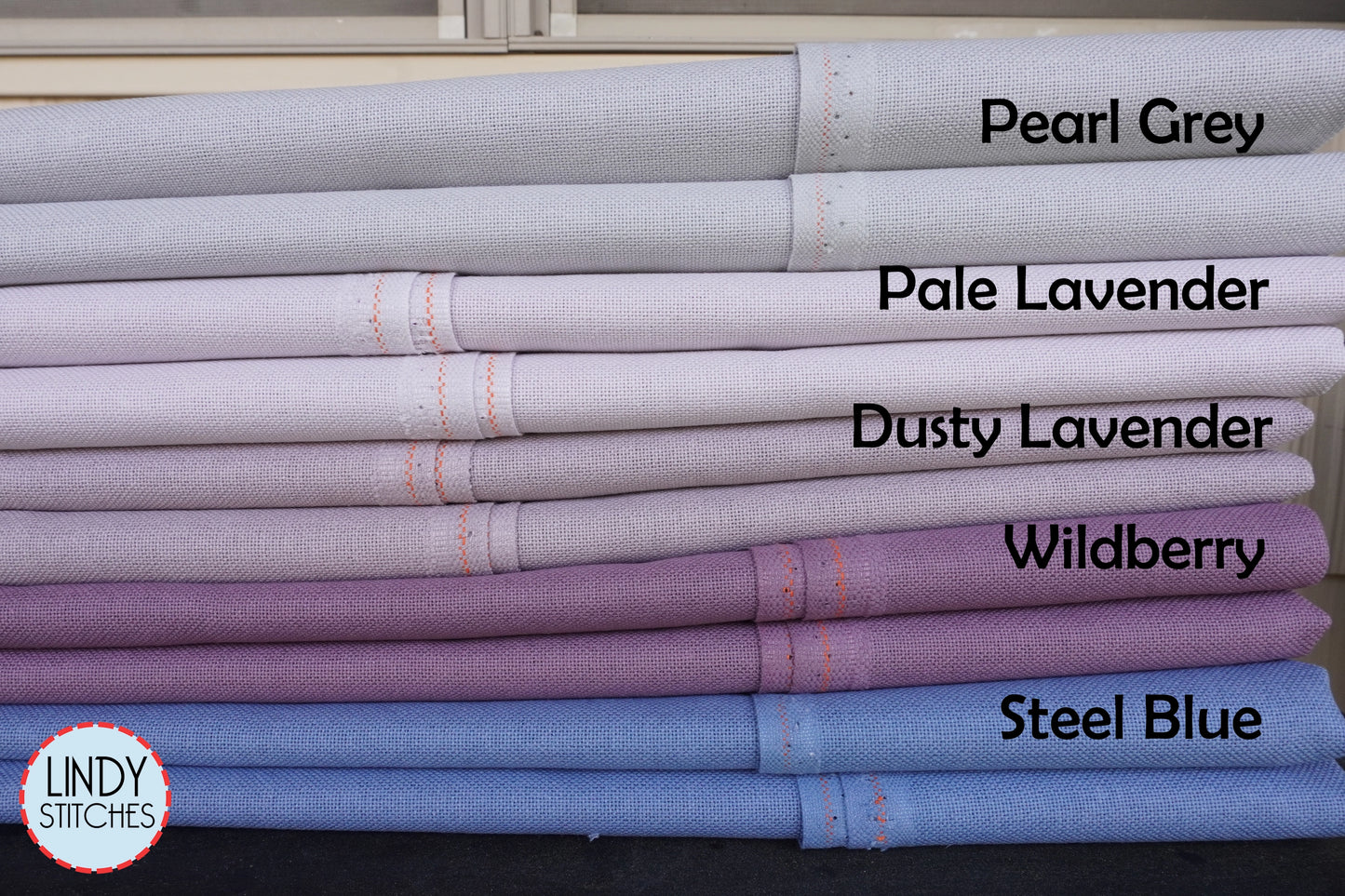 32 Count Dusty Lavender Lugana by Zweigart Cross Stitch Fabric