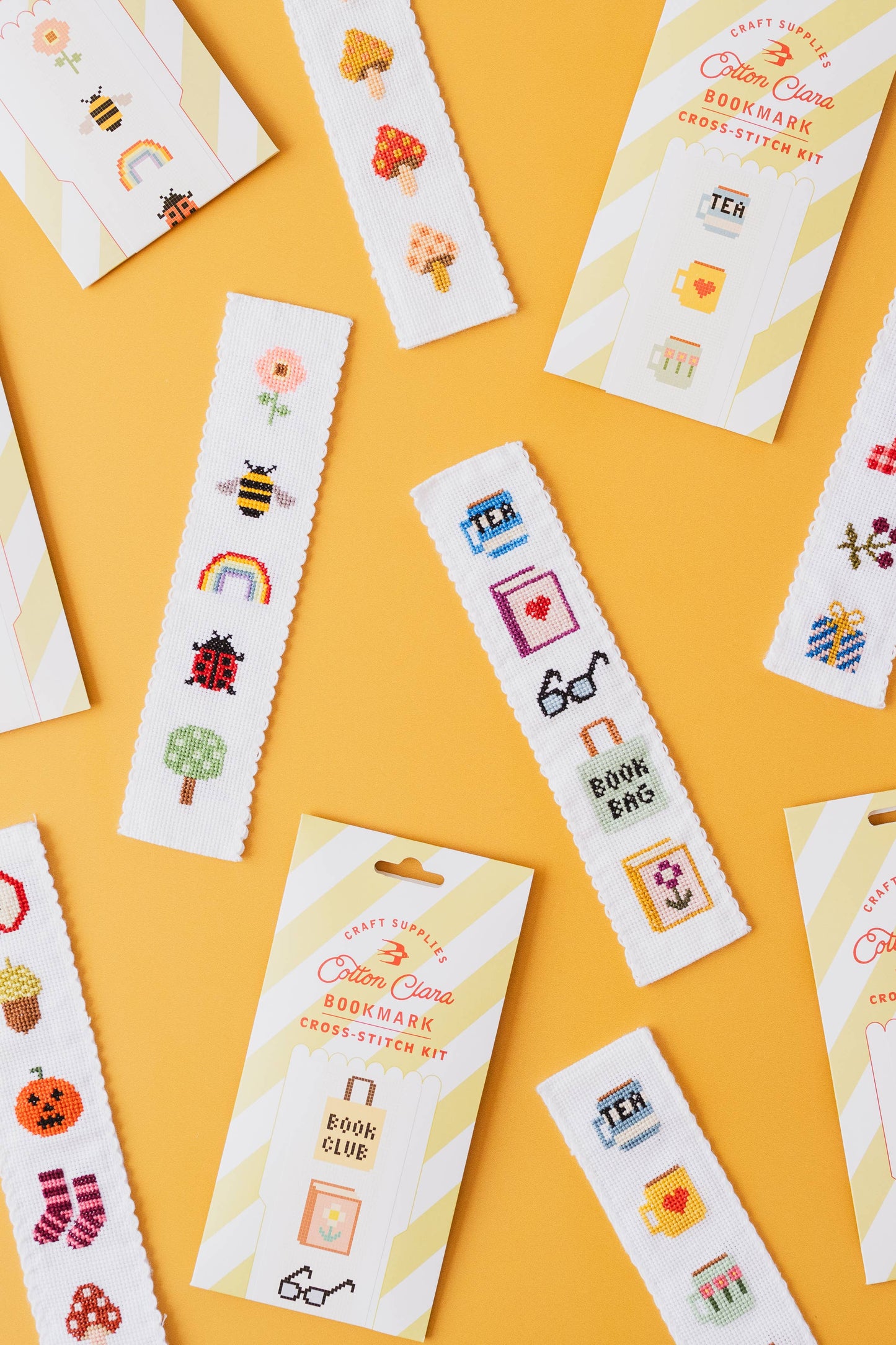 Christmas Counted Cross Stitch Bookmark Kit