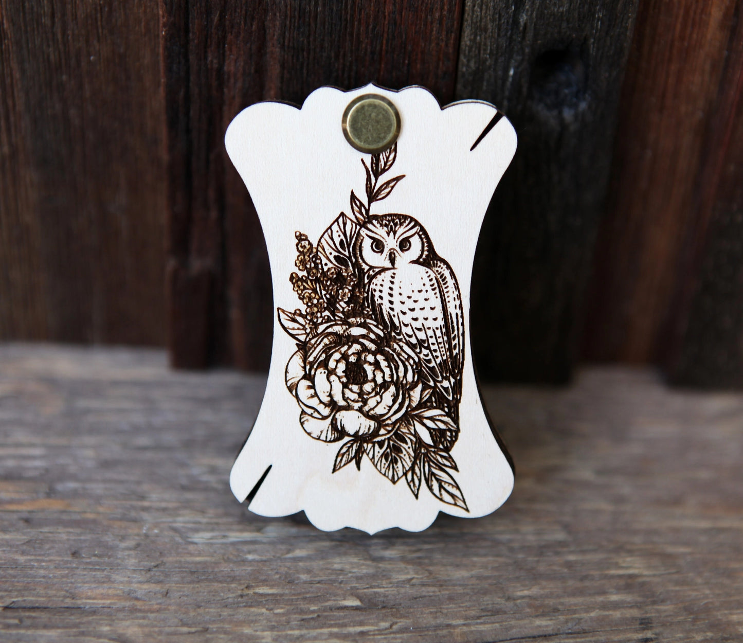 Owl Needle Minder for Sewing, Embroidery, and Cross Stitch