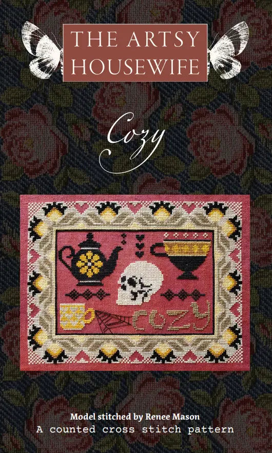 PREORDER The Artsy Housewife COZY Cross Stitch Pattern